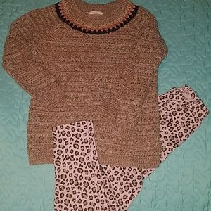 Sparkle sweater outfit